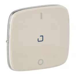  Legrand Valena Allure Kétpólusú kapcsoló burkolat jelzőfénnyel, elefántcsont Legrand 755046
