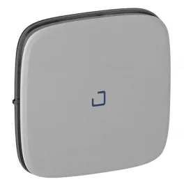   Legrand Valena Allure Egypólusú kapcsoló burkolat, jelzőfénnyel, alumínium Legrand 755087