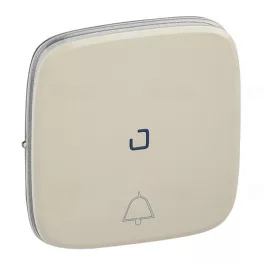  Legrand Valena Allure Váltónyomó burkolat, csengőjellel, jelzőfénnyel, elefántcsont Legrand 755091