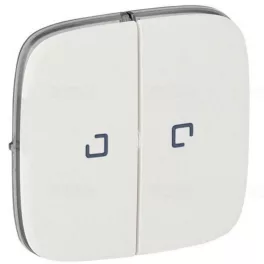   Legrand Valena Allure Kettős kapcsoló burkolat jelzőfénnyel, gyöngyház Legrand 755229
