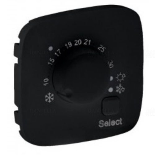 Legrand Valena Allure Elektronikus termosztát burkolat, fekete Legrand 755318