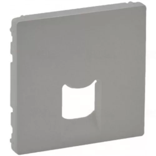 Legrand Valena Life 1xRJ45/RJ11 csatlakozóaljzat burkolat alumínium, Legrand 755412