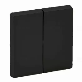   Legrand Valena Life kettős billentyű, fekete, Legrand 756022