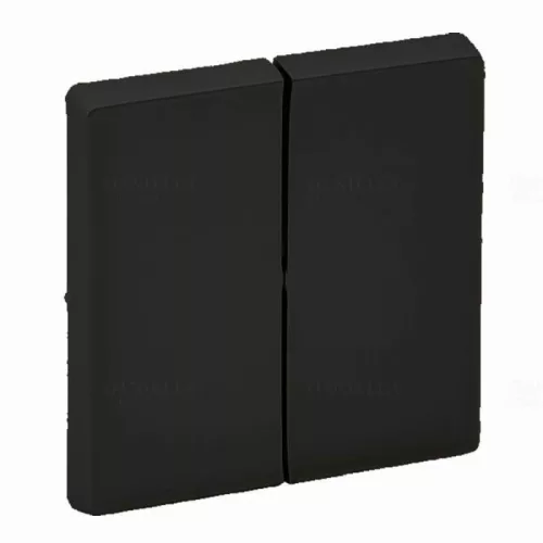 Legrand Valena Life kettős billentyű, fekete, Legrand 756022