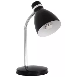   Kanlux 7561 ZARA HR-40-B asztali lámpa E14, íróasztali lámpa, fekete