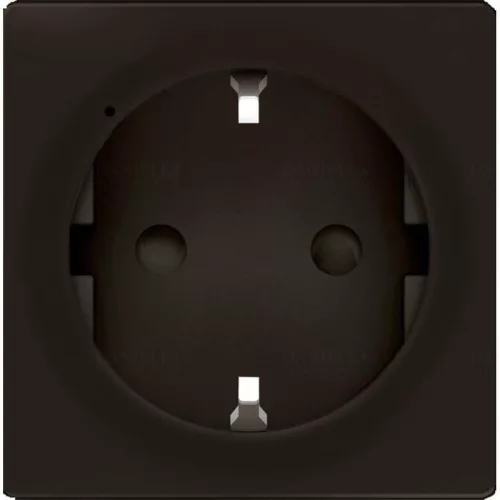 Legrand Valena Life 2P+F csatlakozóaljzat burkolat, fekete, Legrand 756202