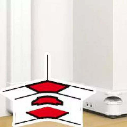 Legrand DLP belső könyök elem bepattintható kábelcsatornához, állítható belső szög: 80 -120°, 130 x 50 mm, fehér Legrand 075623