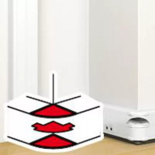 Legrand DLP külső könyök elem bepattintható kábelcsatornához, állítható belső szög: 80 -120°, 145 x 50 mm, fehér Legrand 075634