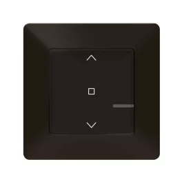  Legrand Valena Life okos redőnykapcsoló (távvezérlő) 1 csoport okos redőny kapcsoló távvezérlésére alkalmas; díszítőkerettel, elemmel és kétoldalú ragasztóval szállítva fekete, Legrand 756391