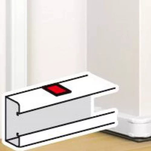 Legrand DLP takaróelem bepattintható kábelcsatornához, 80 x 50 mm, fehér Legrand 075666