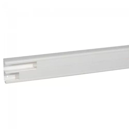 Legrand DLP antimikrobiális kábelcsatorna 130x50 mm, hajlékony fedéllel, 2 rekeszes, fehér Legrand 075702