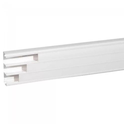 Legrand DLP antimikrobiális kábelcsatorna 180x50 mm, hajlékony fedéllel, 3 rekeszes, fehér Legrand 075704