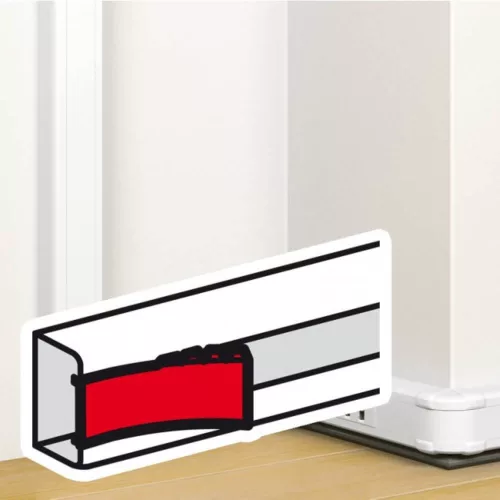 Legrand DLP fedél 45 mm széles, antimikrobiális csatornához Legrand 075729