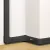 Legrand DLP-S kábelcsatorna 80×50 mm, hajlékony fedéllel, bepattintható 45-ös szerelvényhez, fekete Legrand 075750