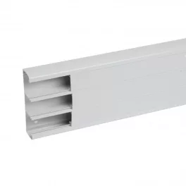   Legrand DLP-S kábelcsatorna 180x50 mm, hajlékony fedéllel, 3 rekeszes, szürke Legrand 075804