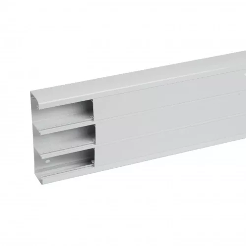 Legrand DLP-S kábelcsatorna 180x50 mm, hajlékony fedéllel, 3 rekeszes, szürke Legrand 075804