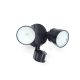 LUTEC SHRIMP Kültéri mozgásérzékelős LED reflektor 15W 5000K 1360lm IP54 7622104330