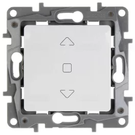 Legrand Niloé redőnykapcsoló 6 AX, fehér Legrand 764511