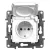 Legrand Niloé 2P+F aljzat csapófedeles biztonsági zsaluval, fehér Legrand 764532