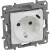 Legrand Niloé 2P+F földelt aljzat, USB C-típusú csatlakozóval, fehér Legrand 764535