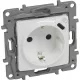 Legrand Niloé 2P+F földelt aljzat, USB C-típusú csatlakozóval, fehér Legrand 764535