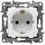 Legrand Niloé 2P+F csatlakozóaljzat (csavaros), fehér Legrand 764539