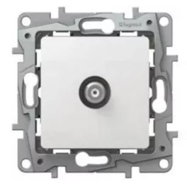   Legrand Niloé TV aljzat, átmenő (14 dB), fehér Legrand 764552