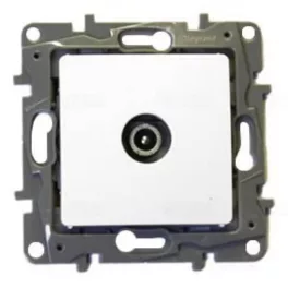   Legrand Niloé TV aljzat, végzáró (10 dB), fehér Legrand 764555