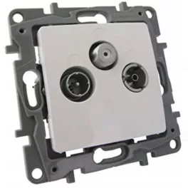   Legrand Niloé TV-RD-SAT aljzat végzáró (1,5 dB), fehér Legrand 764563