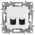 Legrand Niloé 2xRJ45 Cat.6 UTP csatlakozóaljzat, fehér Legrand 764574