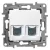 Legrand Niloé 2xRJ45 Cat.6 FTP körmös aljzat, fehér Legrand 764578