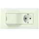 Legrand Niloé 2P+F / USB kombinált csatlakozóaljzat, bézs Legrand 764630