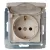 Legrand Niloé 2P+F aljzat IP44 biztonsági zsaluval, bézs Legrand 764631