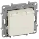Legrand Niloé 2P+F aljzat csapófedeles, biztonsági zsaluval, bézs Legrand 764632