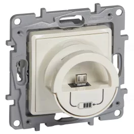   Legrand Niloé micro USB dokkoló, USB töltőaljzattal, bézs Legrand 764696