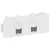 Legrand LCS2 Cat.5e FTP  2xRJ45 Program Mosaic aljzat DLP csatornához Legrand 076542