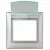 Legrand Valena IP44 egyes keret alumínium Legrand 770150