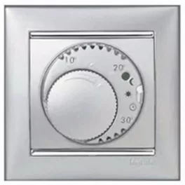   Legrand Valena komfort termosztát kapcs. alumínium Legrand 770227