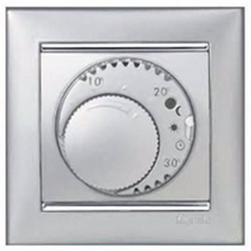 Legrand Valena komfort termosztát kapcs. alumínium Legrand 770227