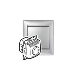  Legrand Valena forgatógombos fényerőszabályzó 100-1000W (izzó- és halogén), alumínium Legrand 770260