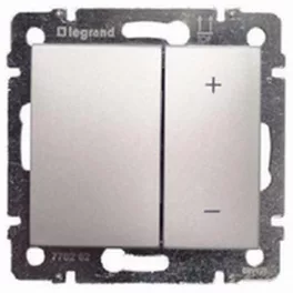   Legrand Valena fényerőszabályzó 600W izzólámpához alumínium Legrand 770274