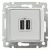 Legrand Valena 2xUSB töltő aljzat, 1500 mA, fehér Legrand 770470