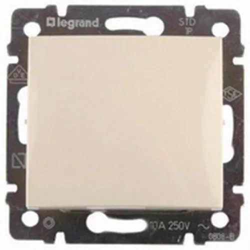 Legrand Valena egypólusú nyomó elefántcsont Legrand 774311