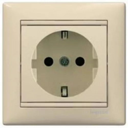 Legrand Valena 2P+F csatlakozóaljzat monoblokk, elefántcsont Legrand 774323