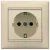 Legrand Valena 2P+F csatlakozóaljzat monoblokk, elefántcsont Legrand 774323