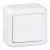 Forix IP44 fehér N101 egypólusú nyomó fk. 782364 Legrand