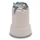 Porcelán foglalat, E-40, 3/8G menet, szimmetrikus rögzítővel, 801, Famatel S.A