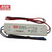 MEAN WELL 35W LPV-35-12 LED tápegység IP67