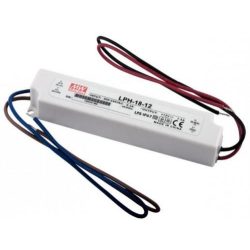 MEAN WELL 18W LPH-18-12 LED tápegység 12VDC