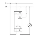 Időzítő WIFI-s  48-240V AC/DC okos otthon - Schelinger, A26-RS-WIFI2, Bemko